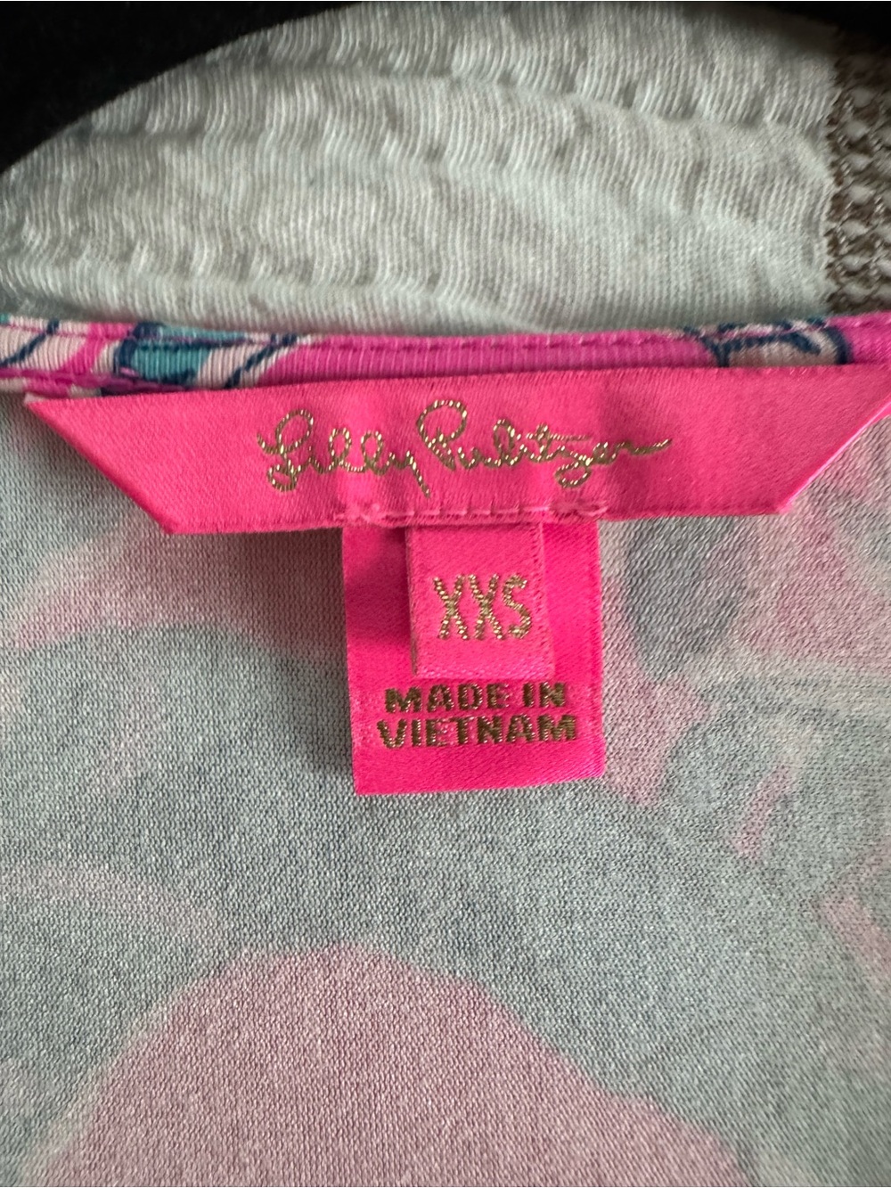 Lilly Pulitzer Hot Pink & Teal Floral Wrap Maxi Dress - Picture 4 of 4